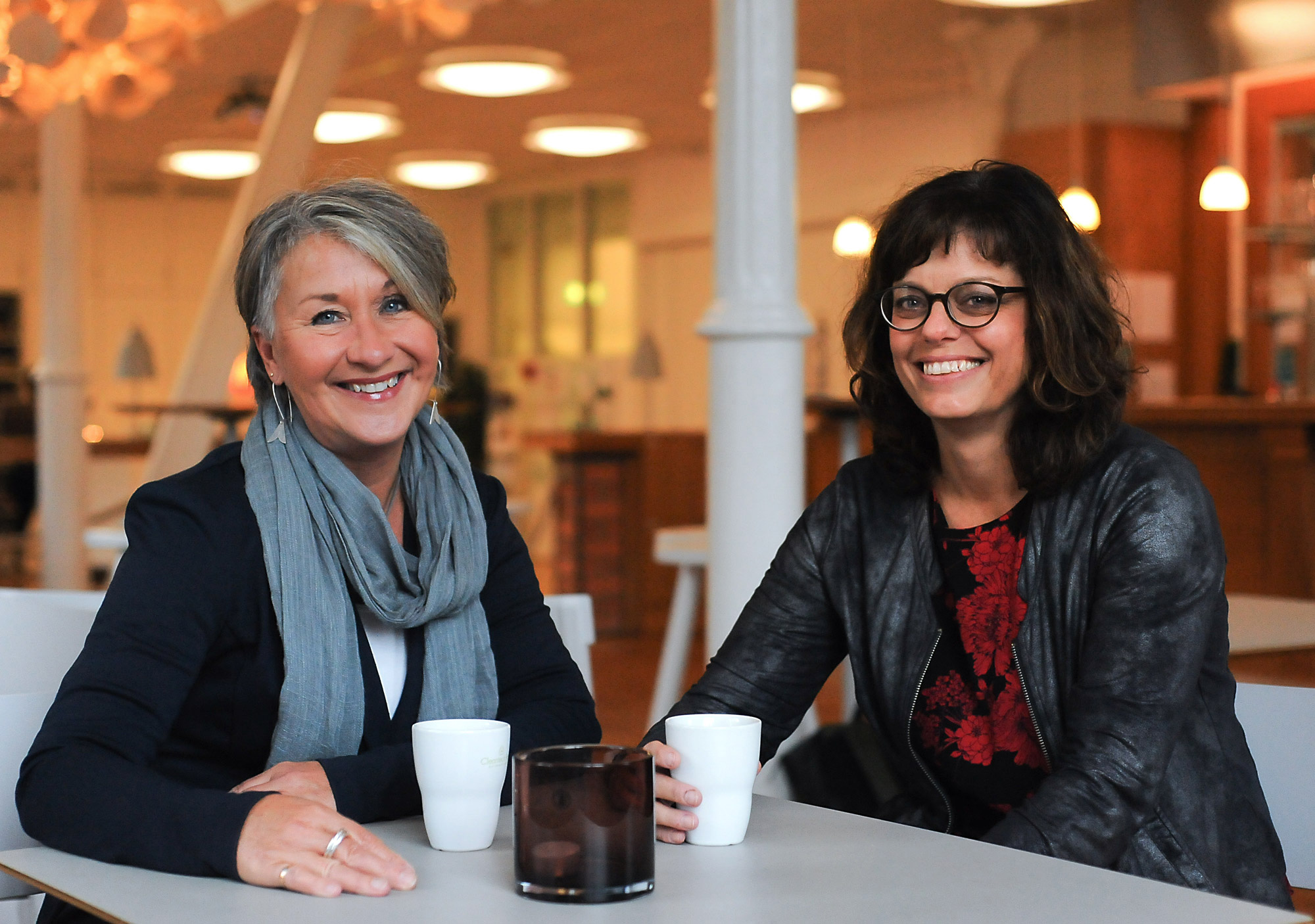 Kristina Swenningsson och Ewa Svensson på Crearum